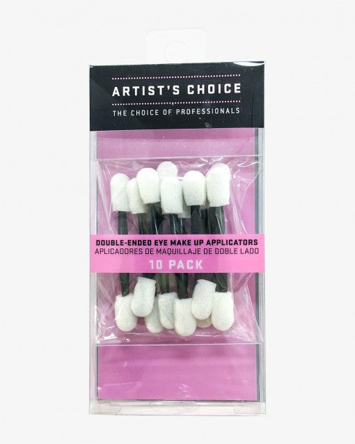 Double Ended Eye Makeup Applicator - Soft Tipped Eyeshadow Blender & Smudger for Professional Makeup Application - Perfect for Day & Night Looks, Travel & Makeup Kits