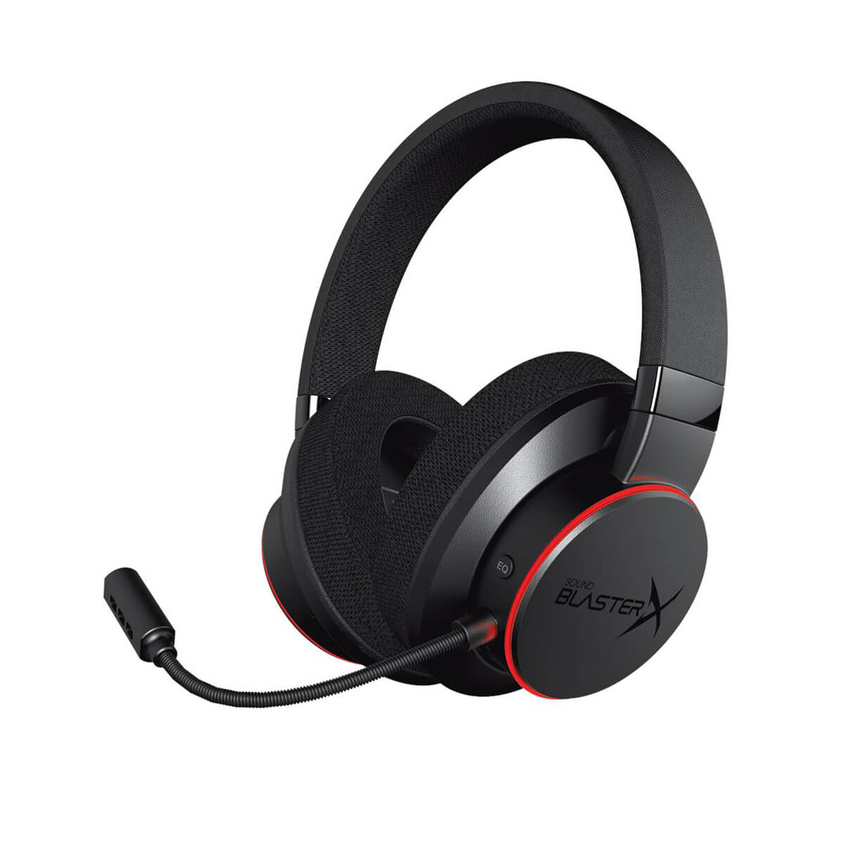 Creative Sound Blaster X H6 USB Gaming Headset with Noise Cancellation - Black | Professional PC & Console Gaming Headphones for Immersive Audio Experience | Perfect for Gaming, Streaming & Online Meetings