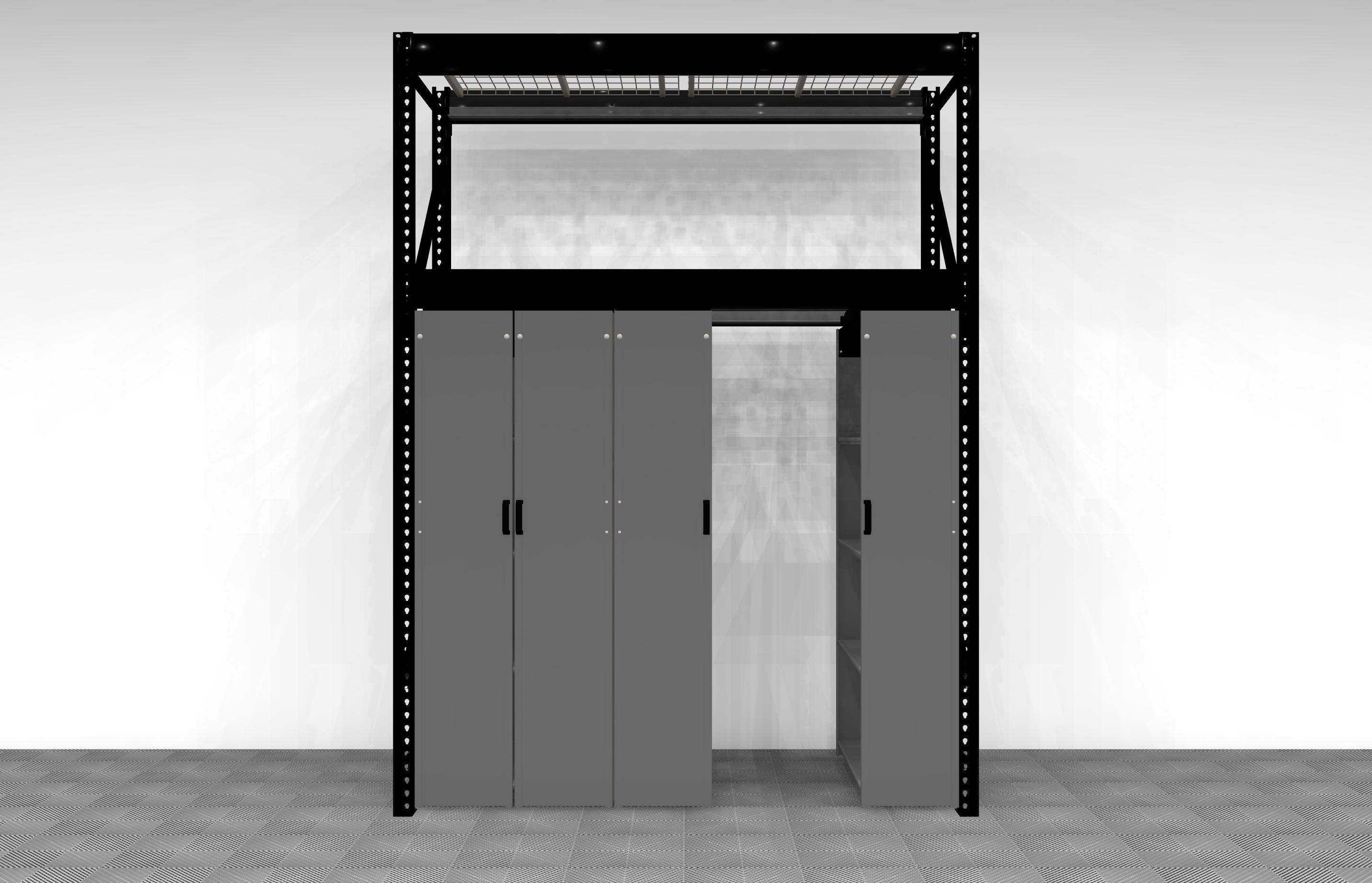 Levrack Heavy Duty Storage Shelving Units - Durable Metal Shelves for Garage, Warehouse & Home Organization