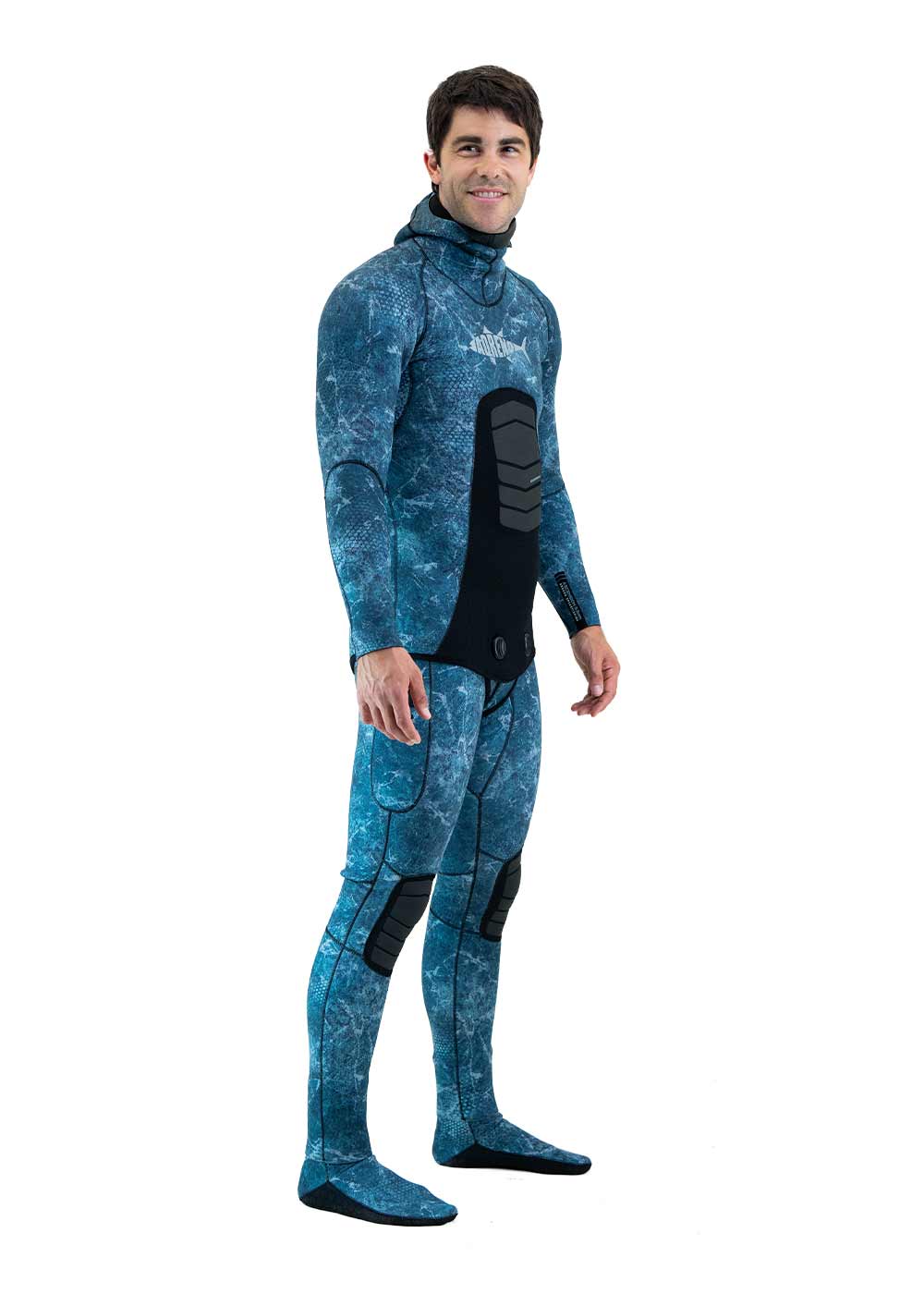 Adreno Men's Ascension 3.5mm Two-Piece Wetsuit for Scuba Diving, Surfing & Cold Water Swimming | Neoprene Wetsuit with Thermal Protection