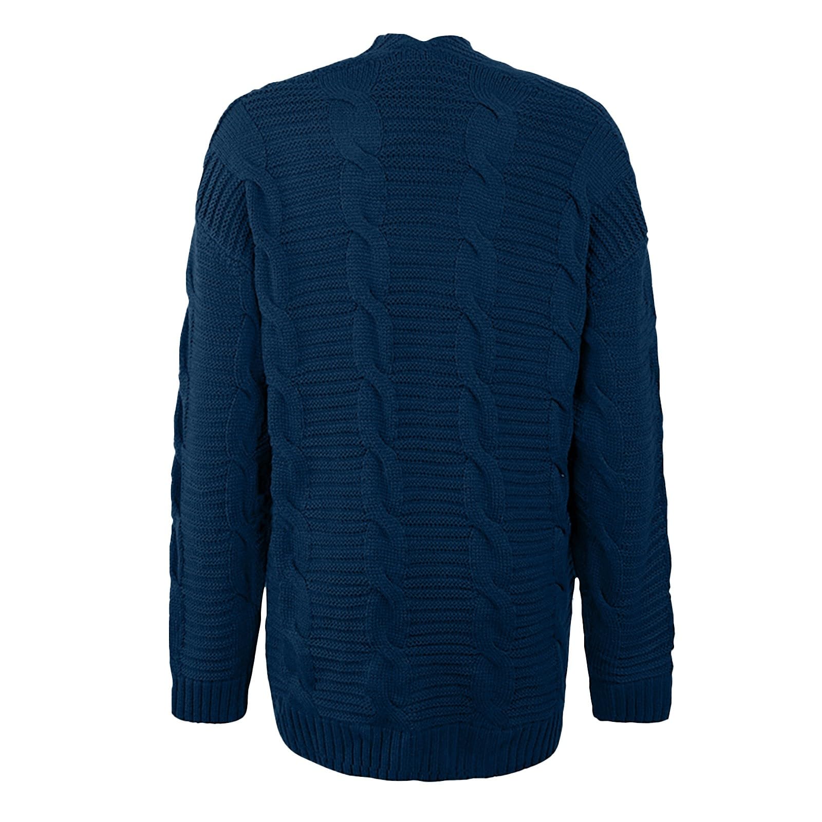 Women's Open Front Knit Cardigan Sweater - Soft Winter Cardigans for Women, Trendy Cozy Coat - Perfect for Office, Casual Outfits & Layering in Cold Weather