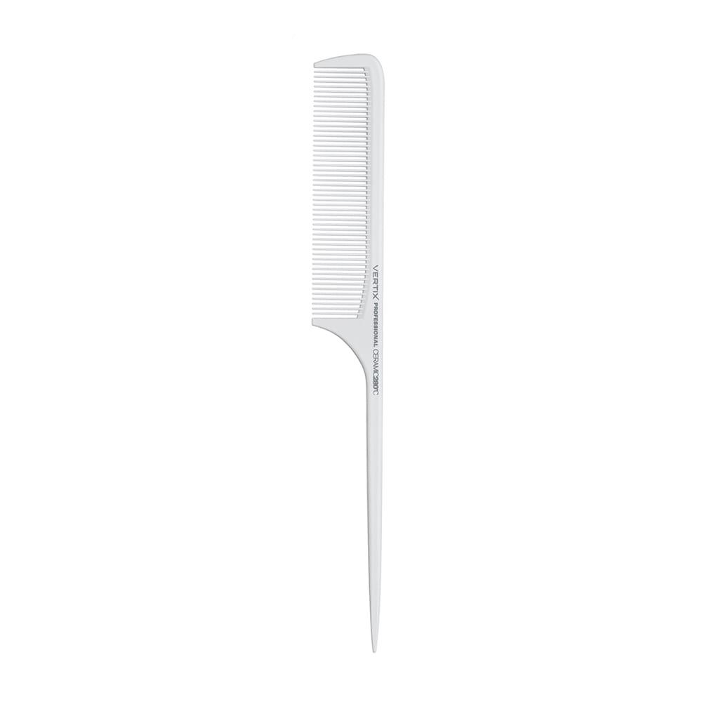 Vertix Professional Ceramic Comb for Fine Cables - 280°C Heat Resistant Styling Tool for Hairdressers & Salons (Perfect for Smoothing, Detangling & Styling)