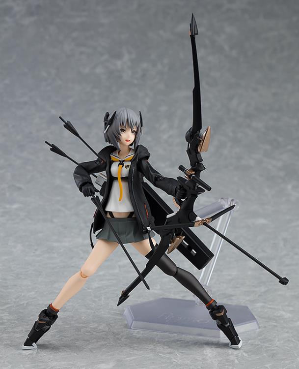 Figma #436 Roku Heavily Armed High School Girls Action Figure - Anime Collectible Model for Display & Cosplay Scenes