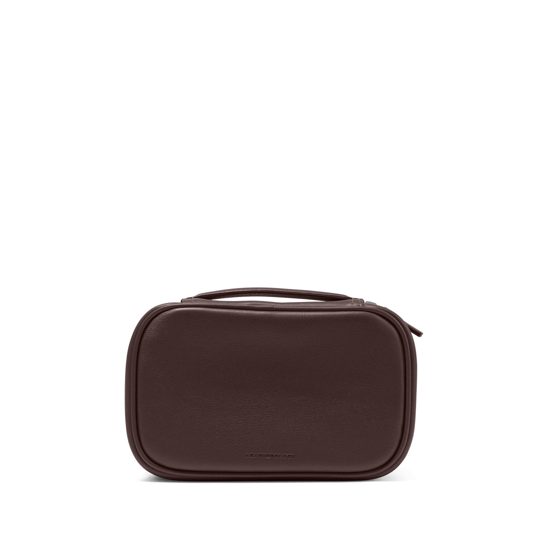 Compact Tech Organizer Bag in Brown - Perfect for Travel, Work & Daily Essentials Storage