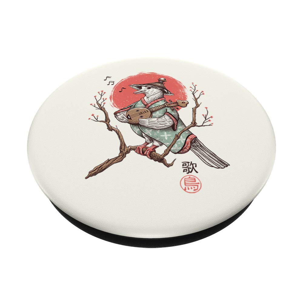 Song Bird PopSockets Grip and Stand for Phones & Tablets - Expandable Phone Holder with Secure Grip for iPhone, Samsung, iPad - Perfect for Selfies, Video Calls, and Hands-Free Viewing