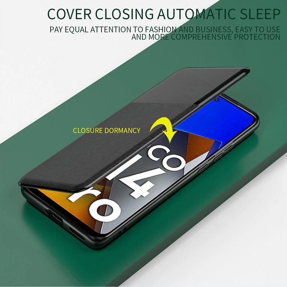 Samsung Galaxy S22/S22+/S22 Ultra Magnetic Flip Cover Case - Premium Front View Protection for Everyday Use | Perfect for Work, Travel & Outdoor Activities