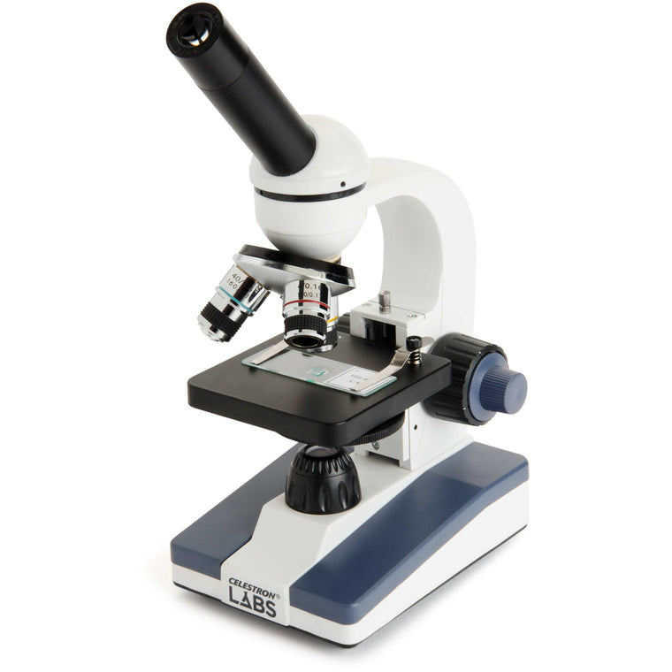 LABS CM1000C Compound Microscope 40X-1000X Magnification with LED Illumination - Ideal for Students, Hobbyists & Scientific Research