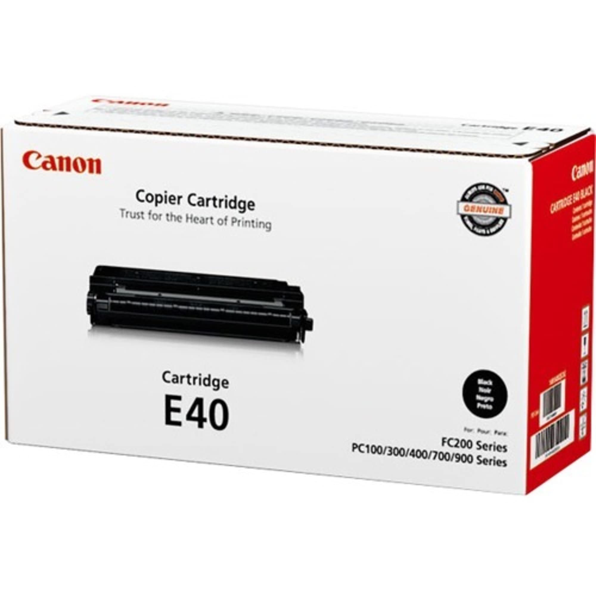 Canon E40 Black Toner Cartridge (1491A002CA) - High Yield Replacement for Canon ImageCLASS Printers - Perfect for Office & Home Printing Needs