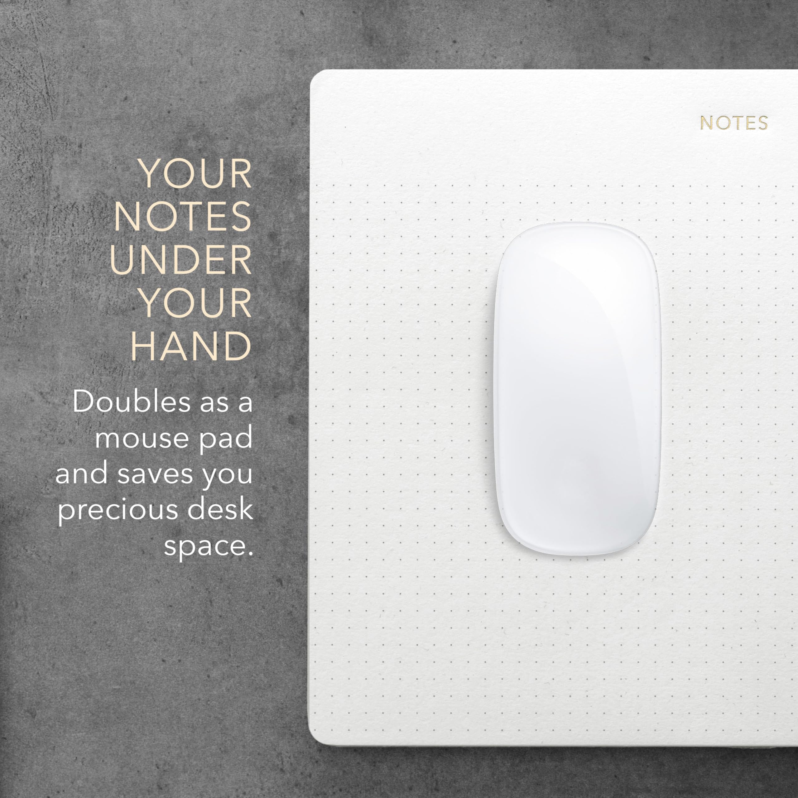 Premium Mouse Pad Notepad for Professionals - 9.8