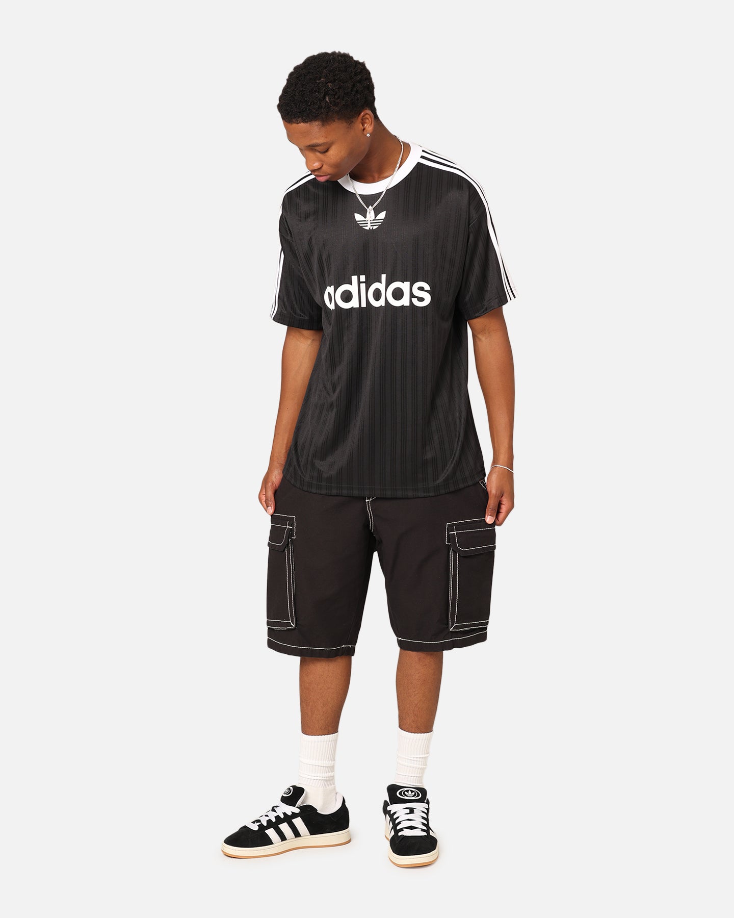 Adidas Adicolor T-Shirt - Better Black/White - Men's Casual Short Sleeve Tee for Streetwear & Everyday Comfort