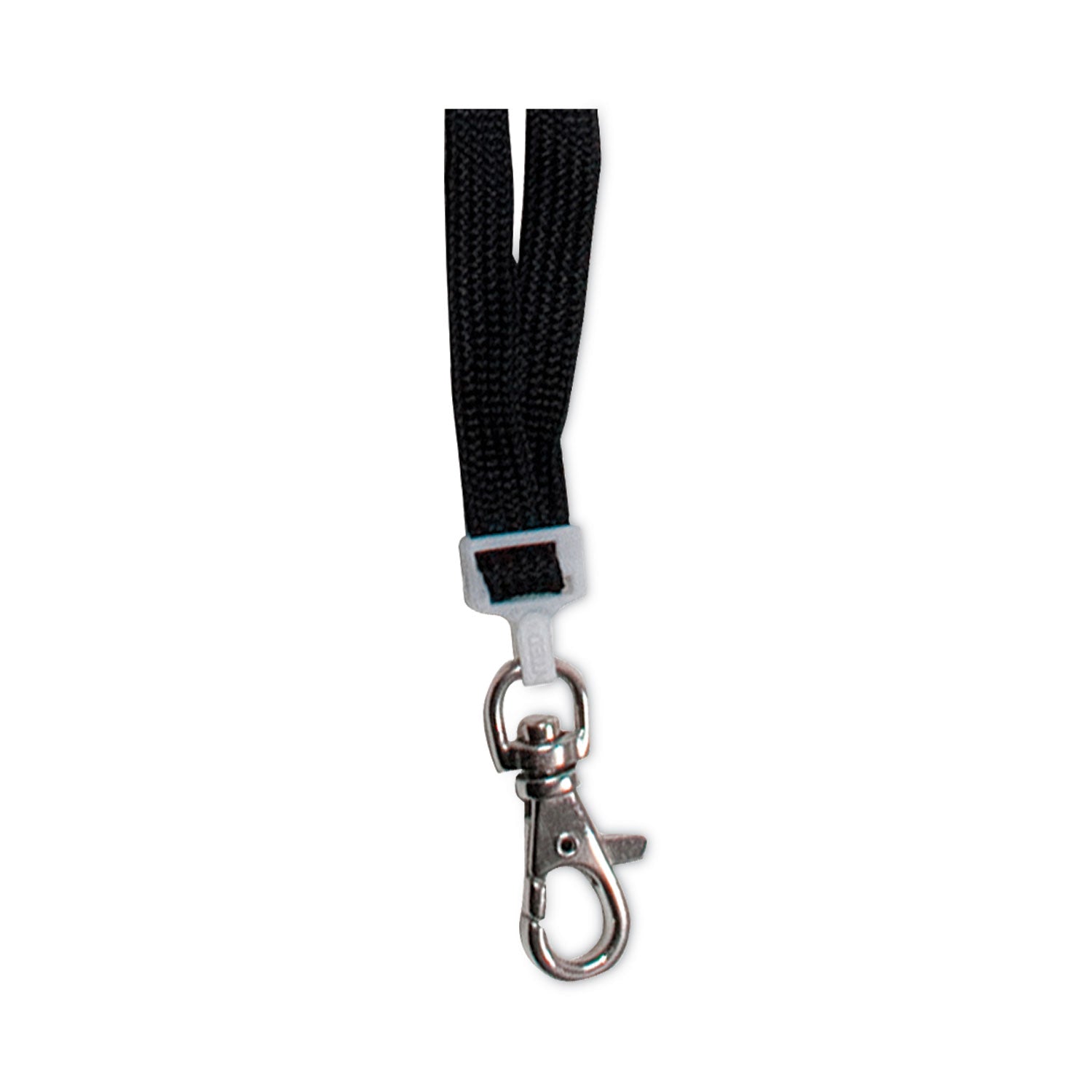 Advantus Deluxe Safety Lanyards with Metal Lobster Claw Hook - 36 Inch Black Neck Strap (24-Pack) - Perfect for ID Badges, Keys, and Workplace Safety Accessories