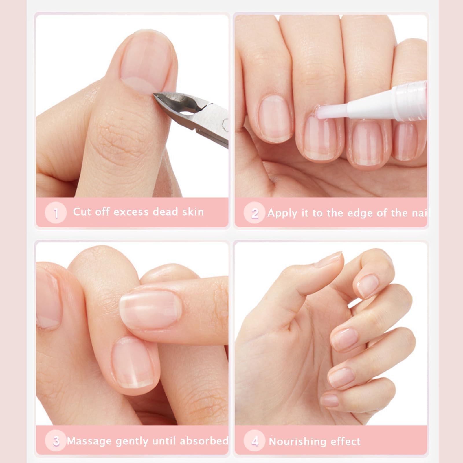 2024 Upgrade Nail Growth Oil Pen - Cuticle Care & Strengthener for Moisturizing & Brightening Nails - Salon & Home Use