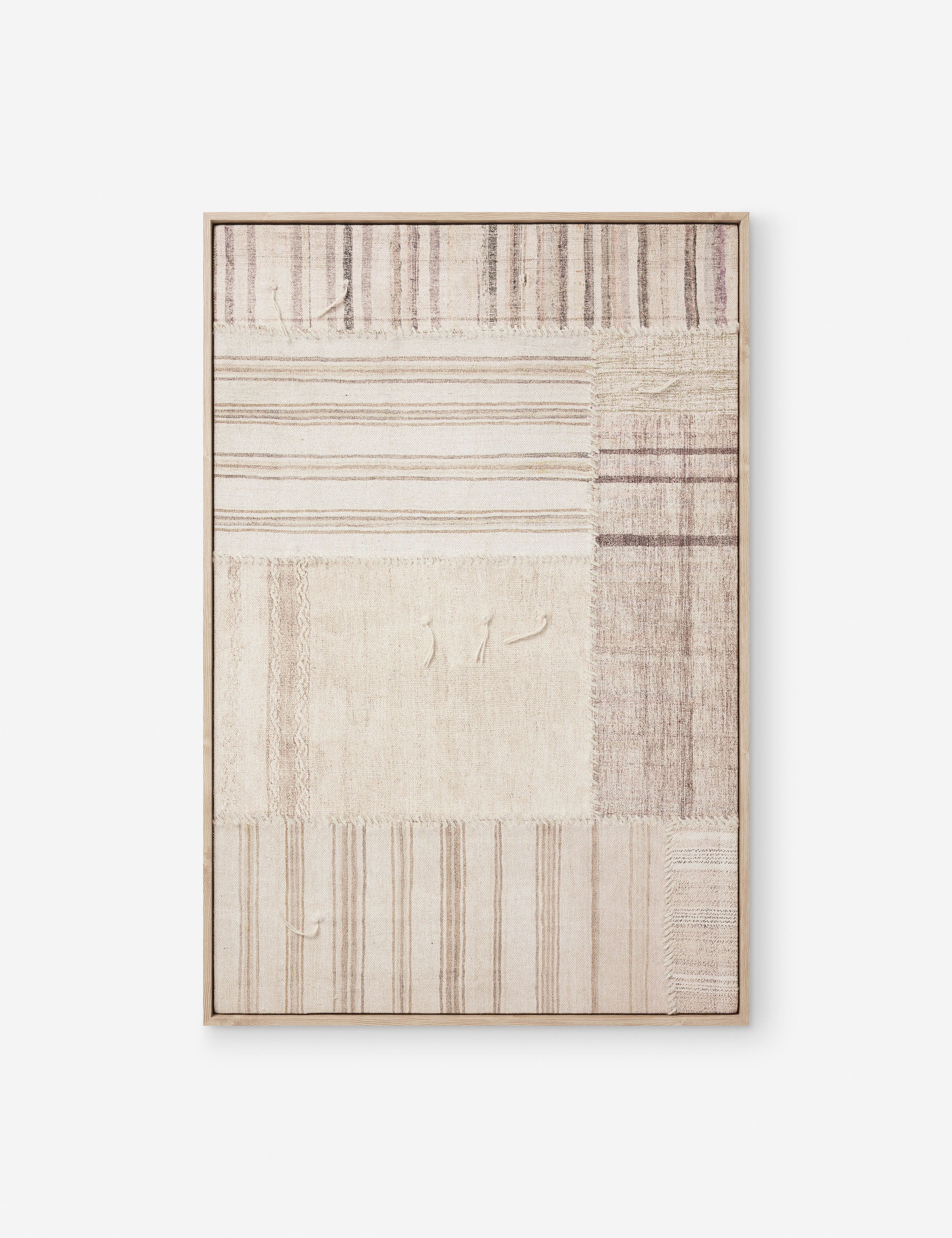 Freel Textile Wall Art - Handwoven Fabric Decor for Living Room, Bedroom & Office - Boho Chic Home Accent