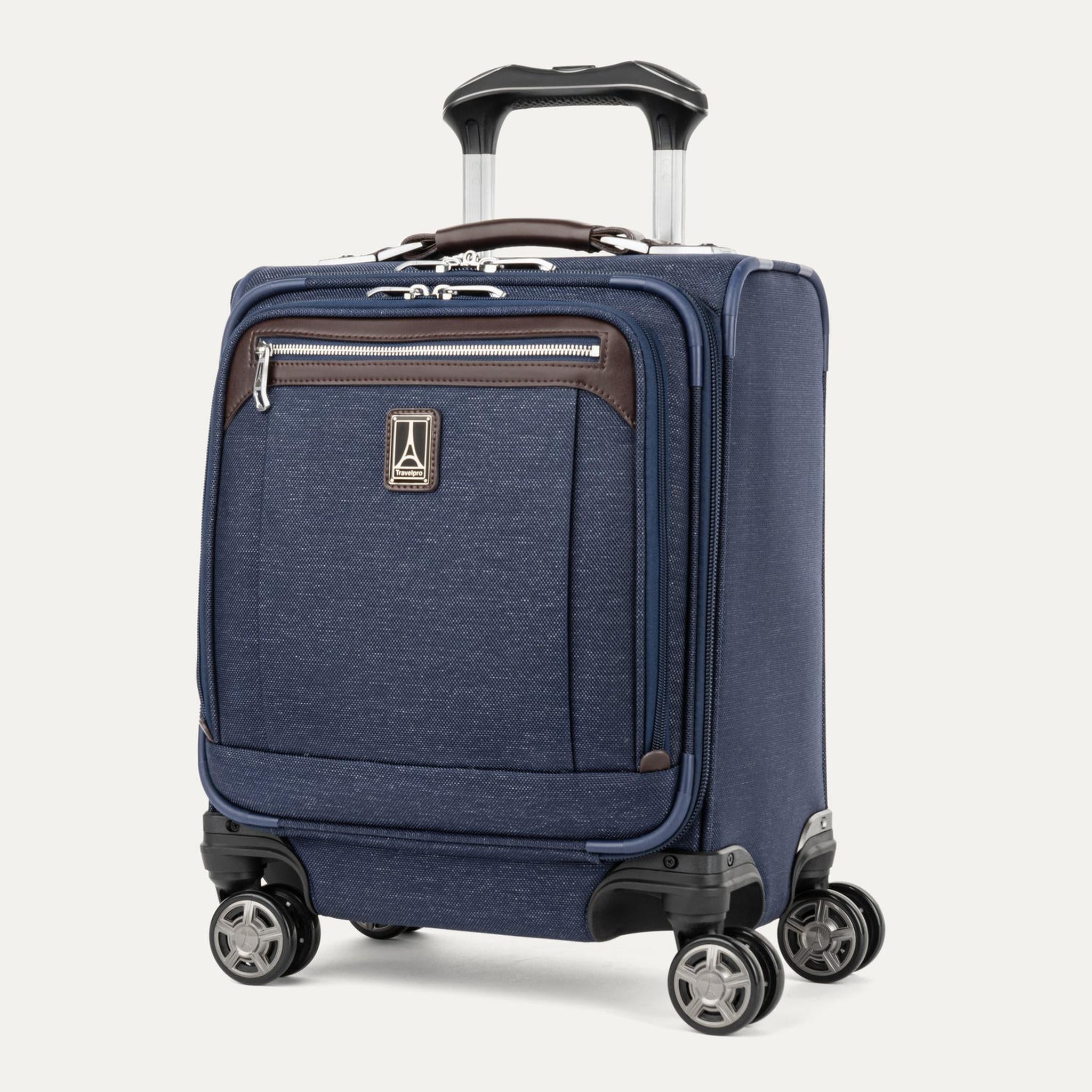 Travelpro Platinum Elite Expandable Carry On Spinner Luggage with Tote - Perfect for Business Travel & Weekend Getaways