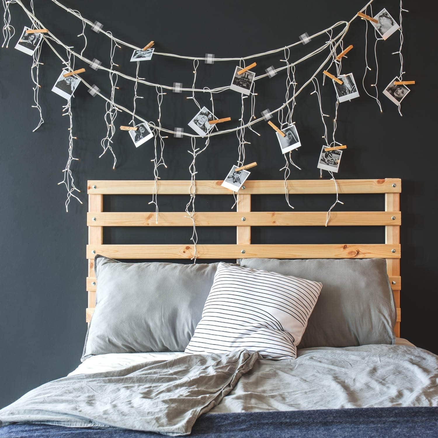 100-Pack Mini Outdoor Cable Clips with Adhesive - Self-Stick Wire Holders for Christmas Lights, Fairy Lights & Home Decor - Perfect for Organizing Holiday Lighting, Garden Decor & Indoor Cable Management