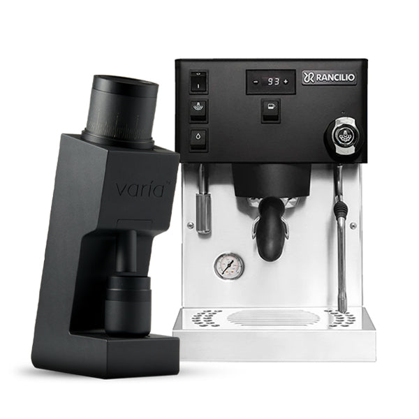 Rancilio Silvia Pro X Espresso Machine & Varia VS6 Grinder Bundle - Professional Coffee Bar Setup for Home & Cafe Use