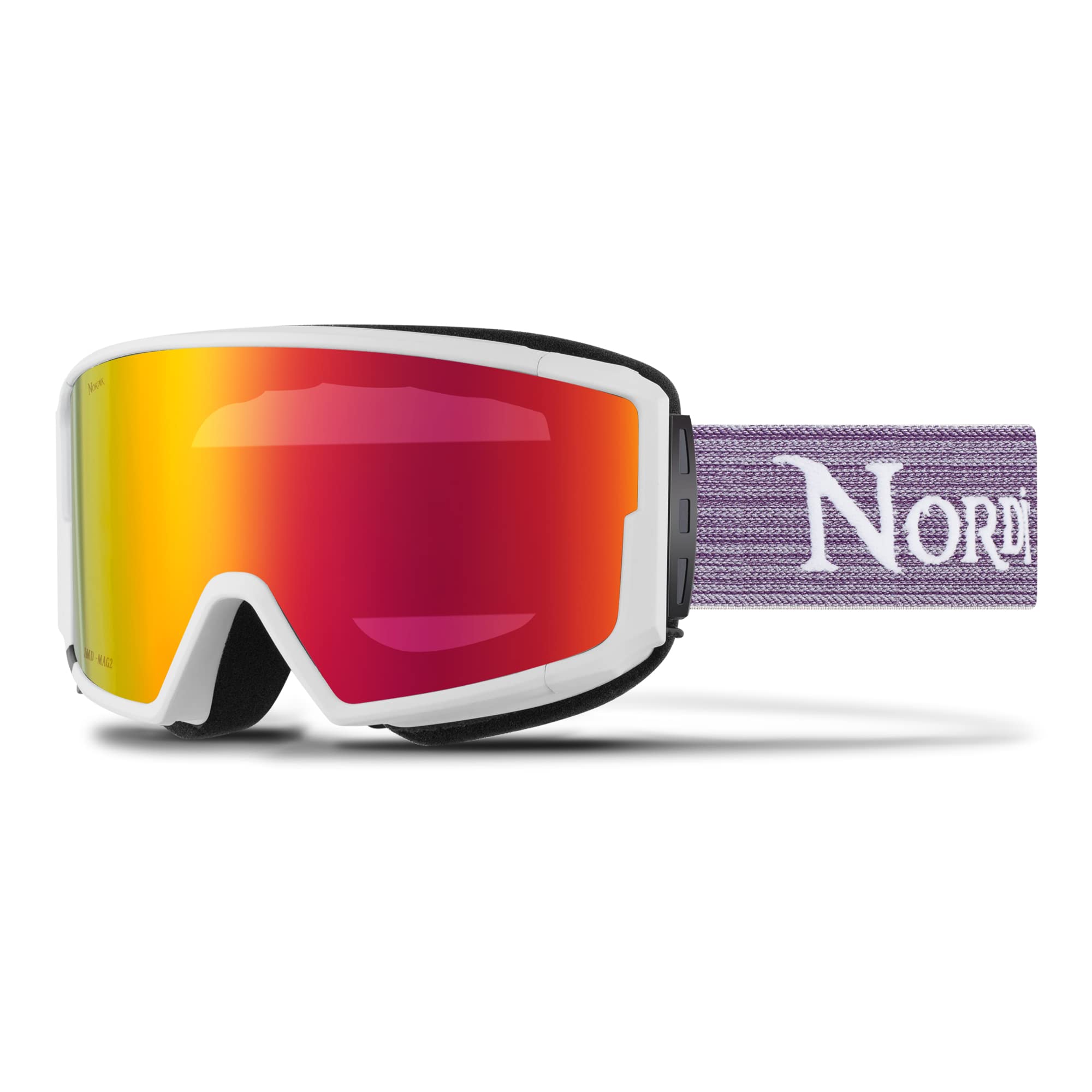 Nordik ODIN Ski Goggles - Interchangeable Lens Snow Goggles for Men & Women | Anti-Fog UV Protection for Skiing, Snowboarding & Winter Sports