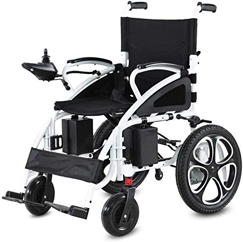 Best Power Wheelchair - Updated Folding Lightweight Heavy Duty Electric Motorized Wheelchair for Adults & Seniors | Indoor & Outdoor Mobility Aid for Home, Travel & Daily Use