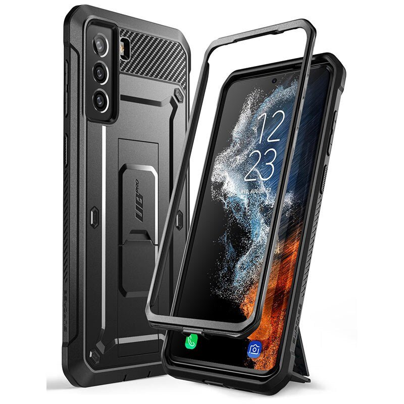 Premium Shockproof Galaxy S22 Plus Case with Full Body Protection - Heavy Duty Holster Case for Samsung Galaxy S22 Plus - Perfect for Outdoor Activities, Work & Travel