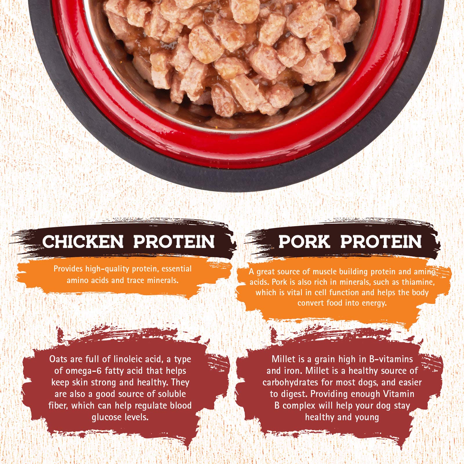 Inception® Wet Dog Food Chicken & Pork Meal Recipe – Grain-Free, Legume-Free, High-Protein Complete & Balanced Wet Food for Dogs – 12 Pack (13oz Cans) – Perfect for Picky Eaters & Sensitive Stomachs