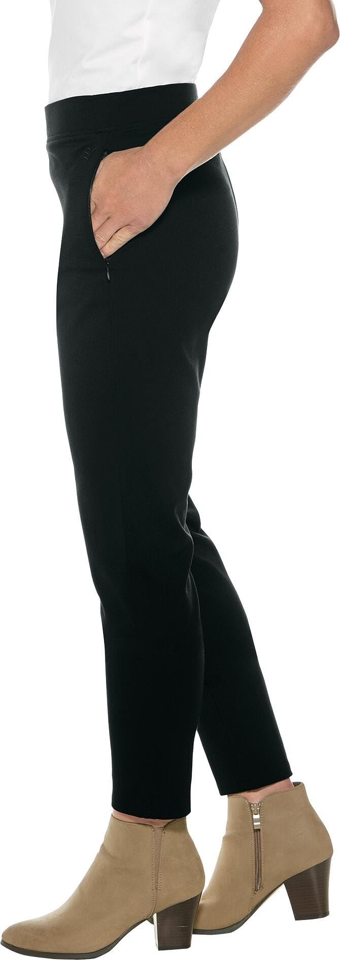 Coolibar UPF 50+ Women's Sun Protective Cala Cove Pants - Lightweight, Breathable & UV Blocking for Beach, Hiking & Outdoor Activities