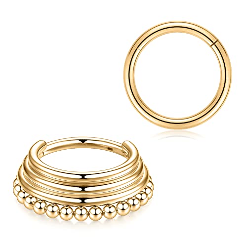 Style13:Gold with Triple Shape