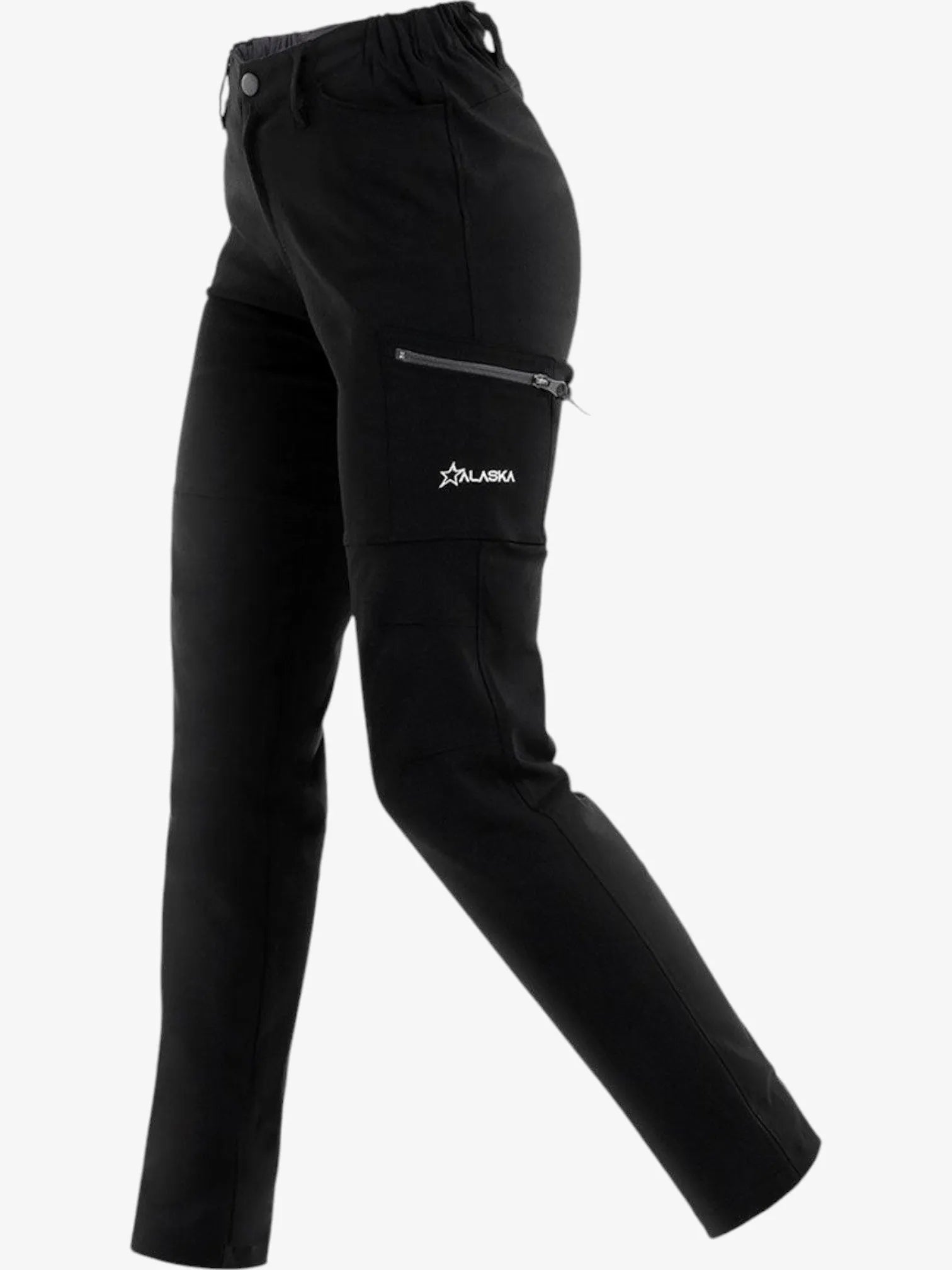 Women's Cargo Pants Alaska Jungle Trekking Hiking Outdoor Adventure - Black | Perfect for Hiking, Camping, and Outdoor Activities