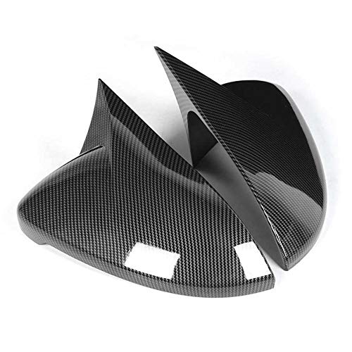 Carbon Fiber Side Rearview Mirror Cover for VW MK7 & MK7.5 (2014-2019) - Durable Exterior Mirror Housing Protector for Enhanced Style & Protection | Perfect for Daily Commuting, Road Trips & Car Shows