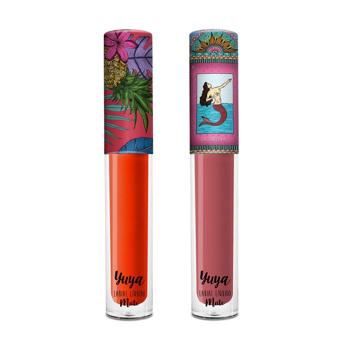 2-Pack Papaya Lip Balm Set - Hydrating & Nourishing Lip Care for Dry Lips - Perfect for Daily Moisturizing, Travel & On-the-Go Use