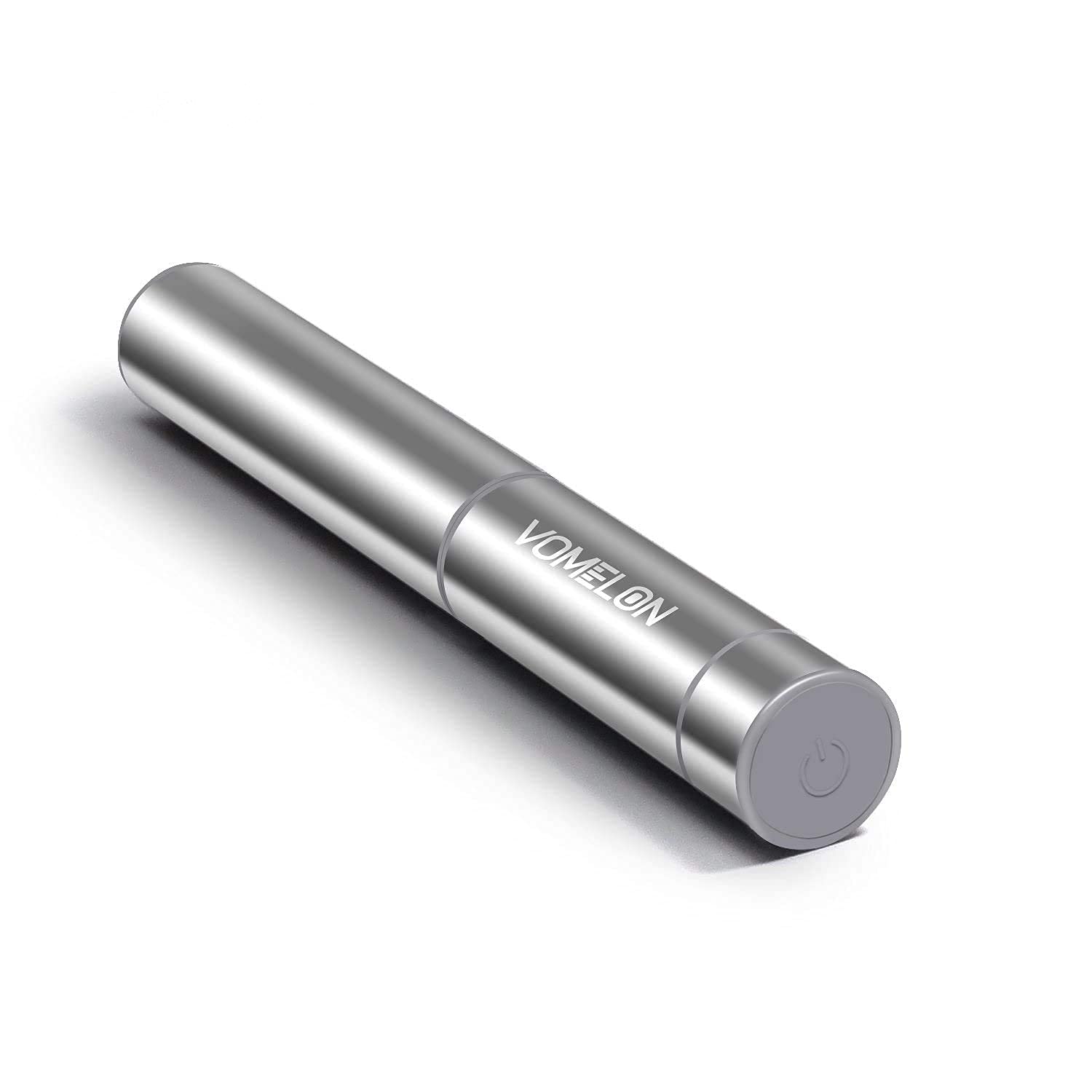 Handheld Milk Frother - Battery Operated Travel Coffee Frother with 2 Stainless Steel Whisks for Lattes, Hot Chocolate & Cappuccino - Perfect for Home, Office & Travel (Silver, Batteries Included)