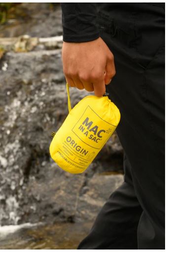 Mac In A Sac Unisex Packable Waterproof Jacket - Lightweight Raincoat for Hiking, Travel & Outdoor Activities
