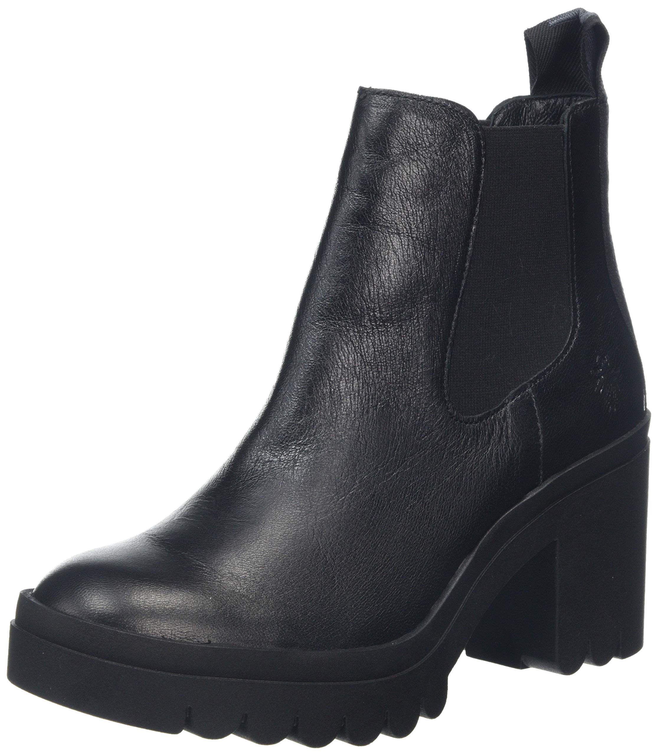 Fly London Women's Ankle Boots - Stylish Leather Chelsea Boots for Women, Comfortable Winter & Fall Fashion Booties, Perfect for Office, Dating & Casual Outfits