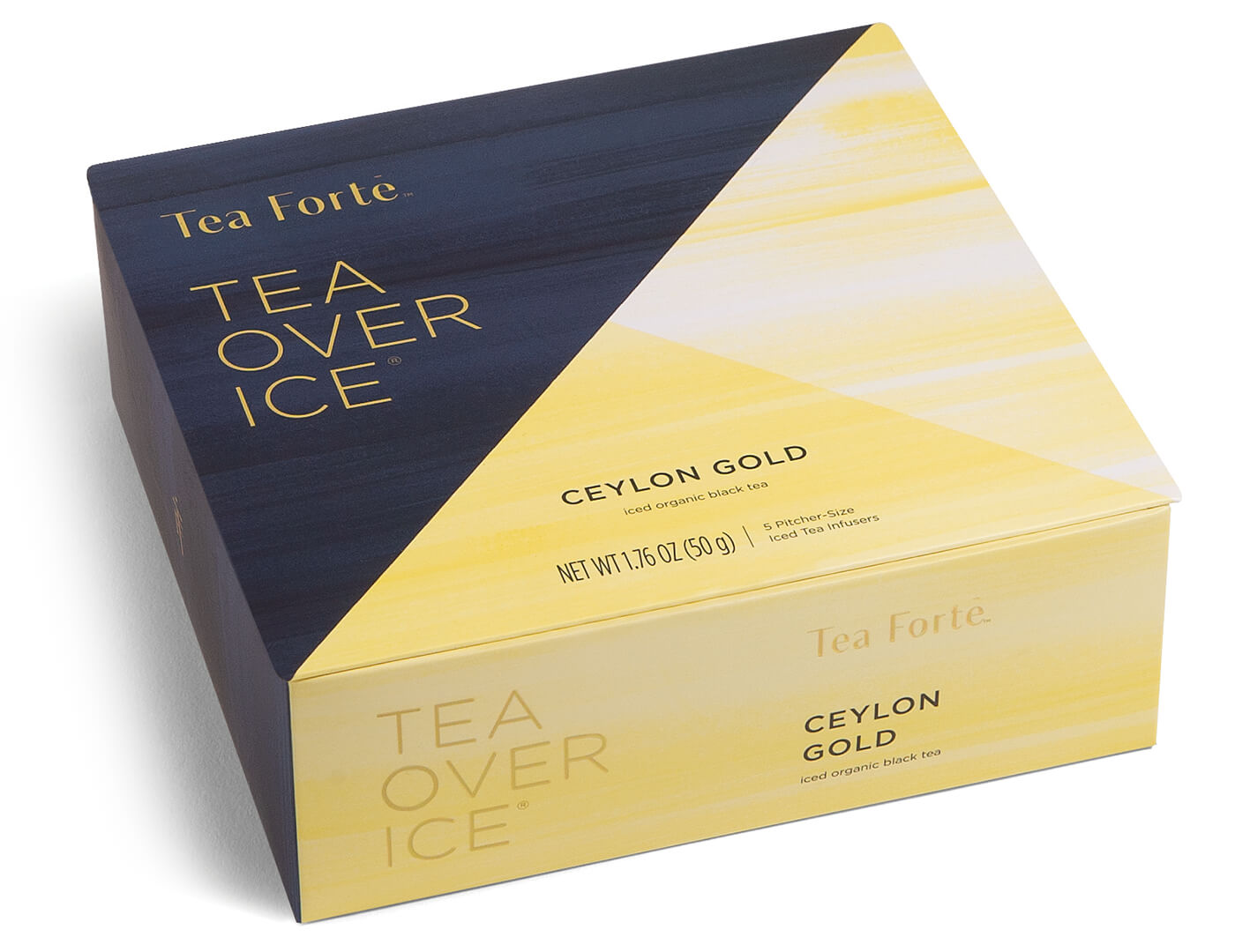 Premium Ceylon Gold Iced Tea Bags - 5 Pack for Refreshing Cold Brew | Perfect for Summer, Office, and Outdoor Activities