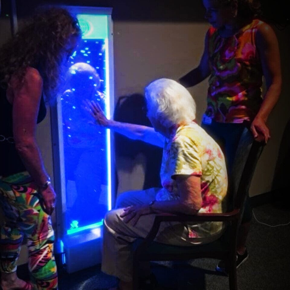 LED Bubble Water Panel Light - Soothing Mood Lighting for Home Spa, Aquarium & Relaxation Decor