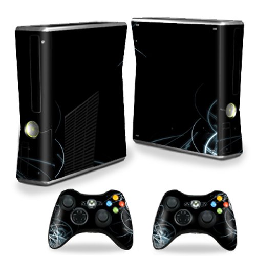 MightySkins Protective Decal Wrap Sticker for Microsoft Xbox 360 S Slim Console & 2 Controllers - Customizable Gaming Skin with Light Up Design - Perfect for Gaming Enthusiasts & Console Protection