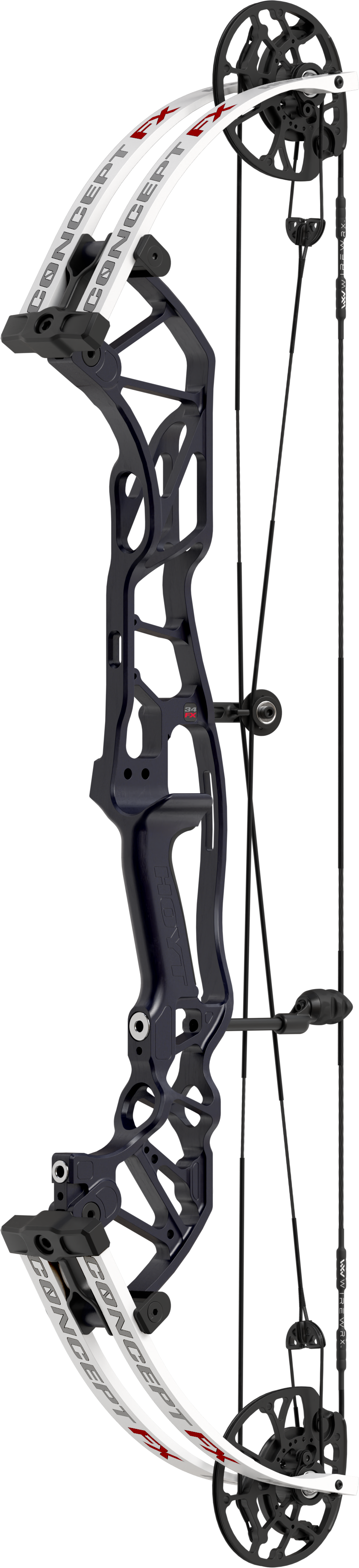 Hoyt Concept FX Compound Bow with Standard Limbs - High Performance Hunting & Target Shooting Bow for Adults - Perfect for Archery Competitions, Outdoor Hunting, and Target Practice