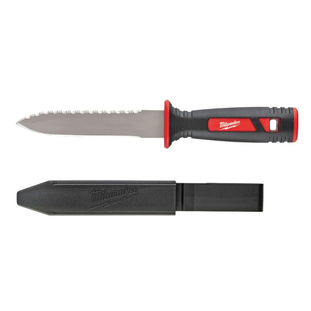 Milwaukee 48-22-1920 Heavy Duty Duct Knife - Professional HVAC & Construction Utility Blade for Cutting Drywall, Insulation & Ductwork