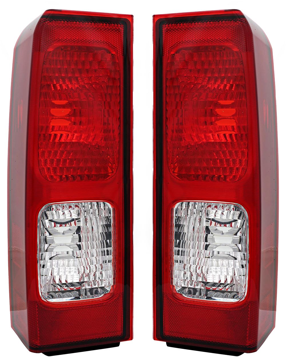 Hummer H3 Tail Lights Lamps Set - Compatible with 2006-2010 Models (Driver & Passenger Side) - Replacement for Broken or Damaged Lights - Perfect for Off-Roading, Night Driving & Vehicle Customization