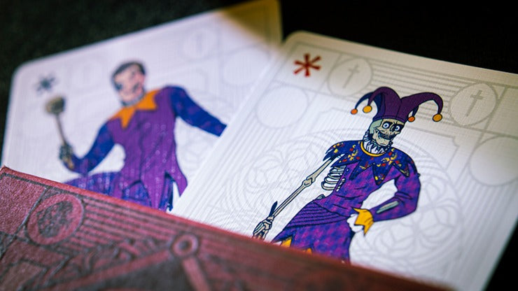 Graveyard Themed Playing Cards - Gothic Horror Deck for Poker, Magic Tricks & Halloween Parties | Perfect for Game Nights, Collectors & Spooky Events