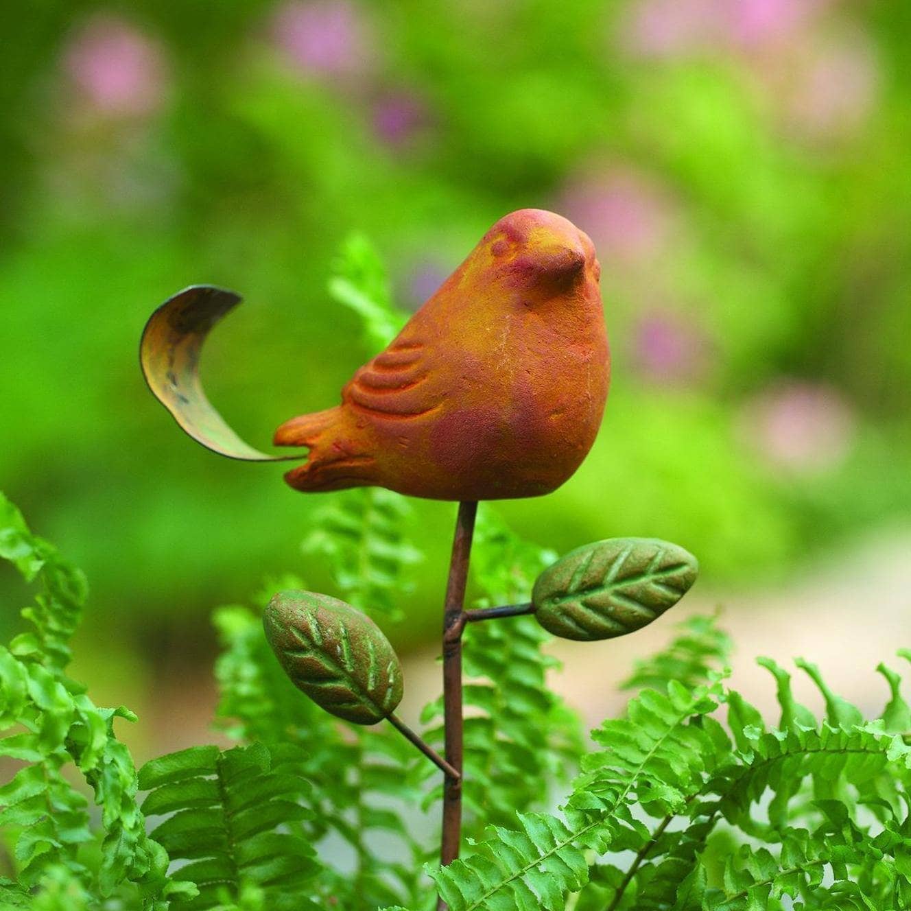 Spice Bird Plant Pick - Decorative Garden Stake for Outdoor Plants, Flowers, and Lawn Decor - Perfect for Patio, Yard, and Garden Landscaping