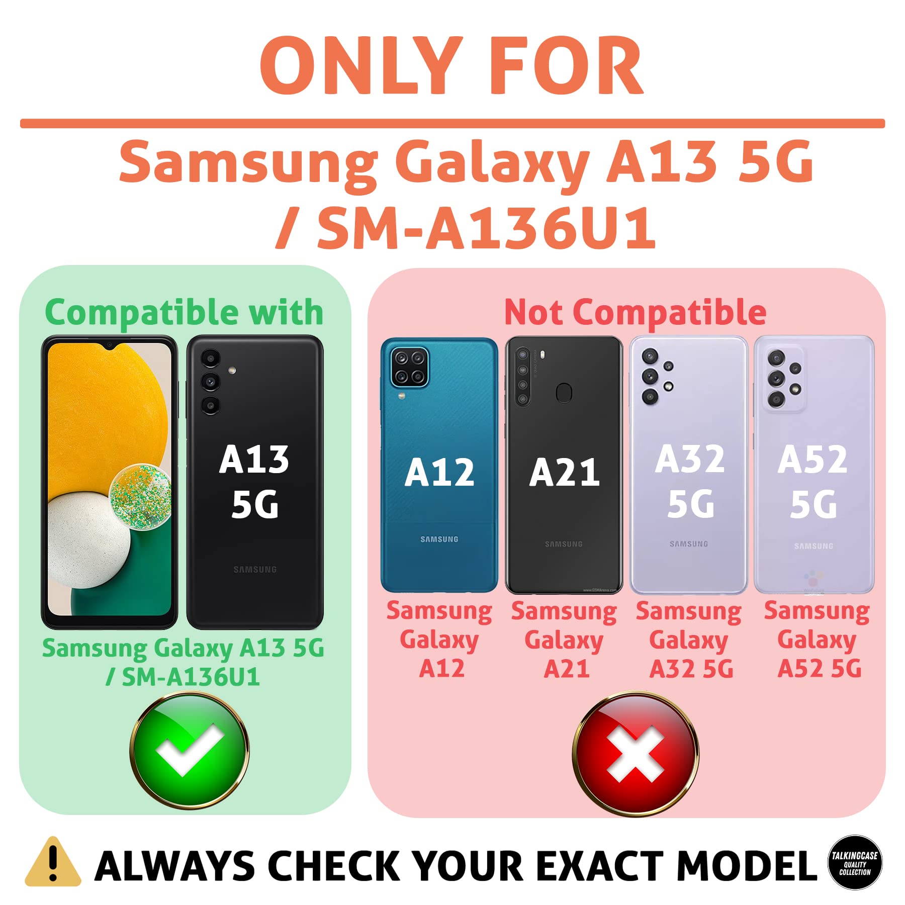 Slim TPU Case for Samsung Galaxy A13 5G with Tempered Glass Screen Protector - Lightweight Flexible Soft Anti-Scratch Gameboy Print Protective Cover - Perfect for Gaming, Daily Use & Travel (Printed in USA)
