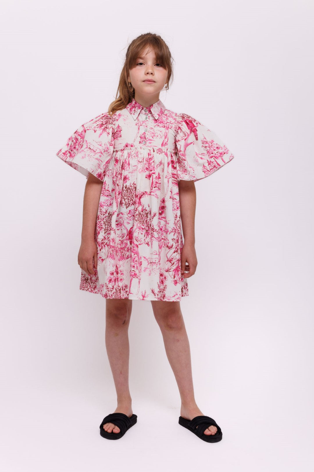 Christina Rohde Floral Print Dress No. 1126 132 - Elegant Summer Dress for Women, Perfect for Weddings, Parties & Casual Outings