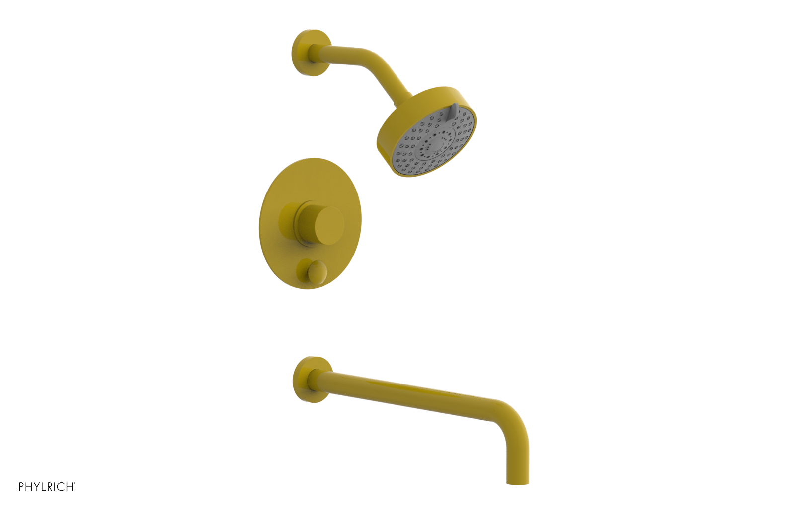 BASIC II 14 Pressure Balance Tub and Shower Faucet Set - Chrome Finish - 230 27 14 - Perfect for Bathroom Renovation and Modern Home Upgrades