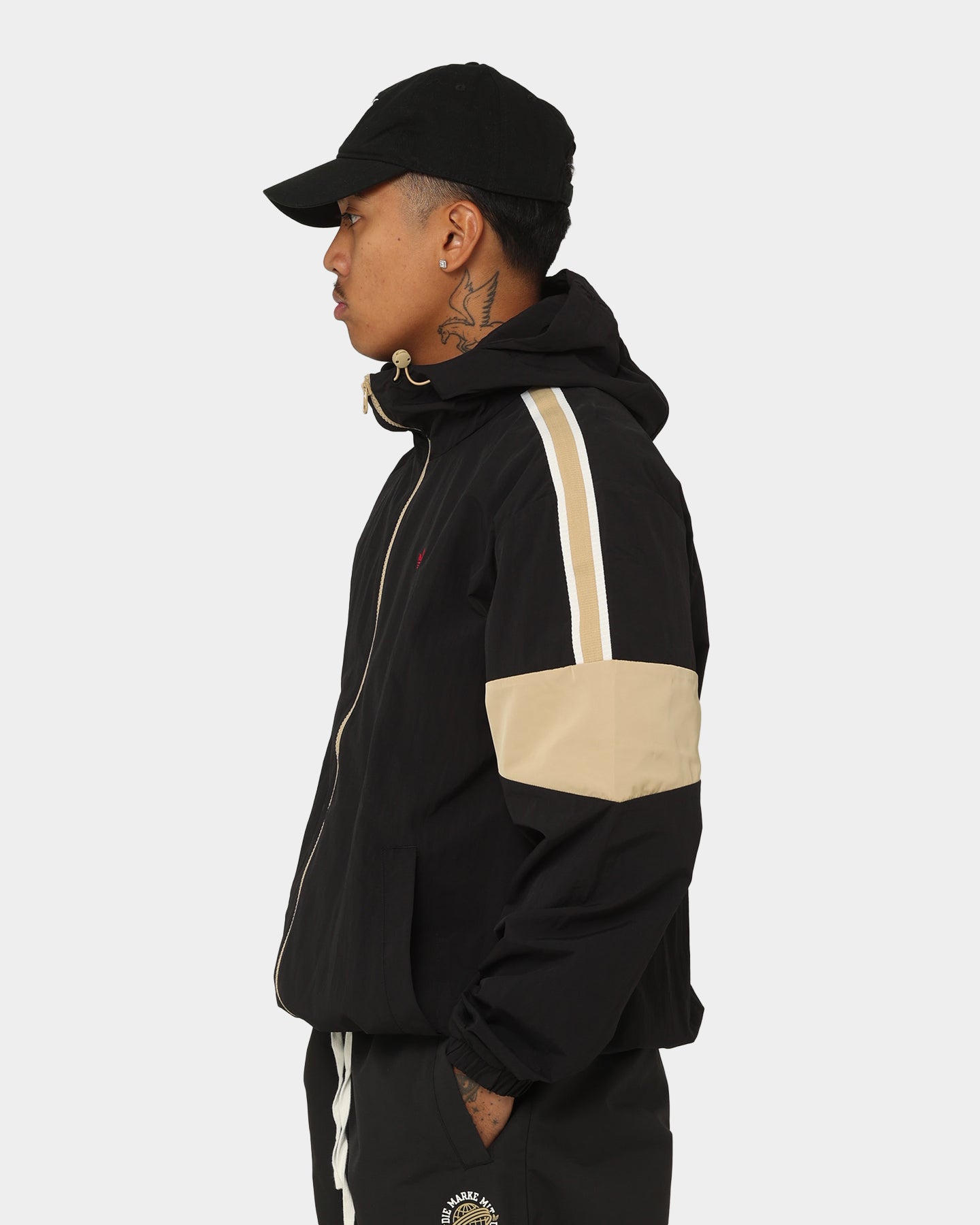 Adidas MC Windbreaker Jacket for Men - Lightweight Water-Resistant Running Hoodie - Perfect for Jogging, Gym & Outdoor Activities