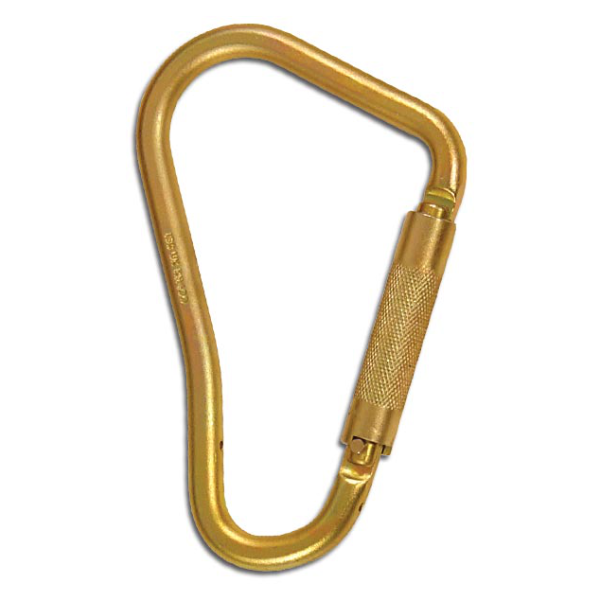 FrenchCreek 62 Twist Lock Self Locking 2 Carabiner - Heavy Duty Climbing Gear for Hiking, Camping & Outdoor Adventures