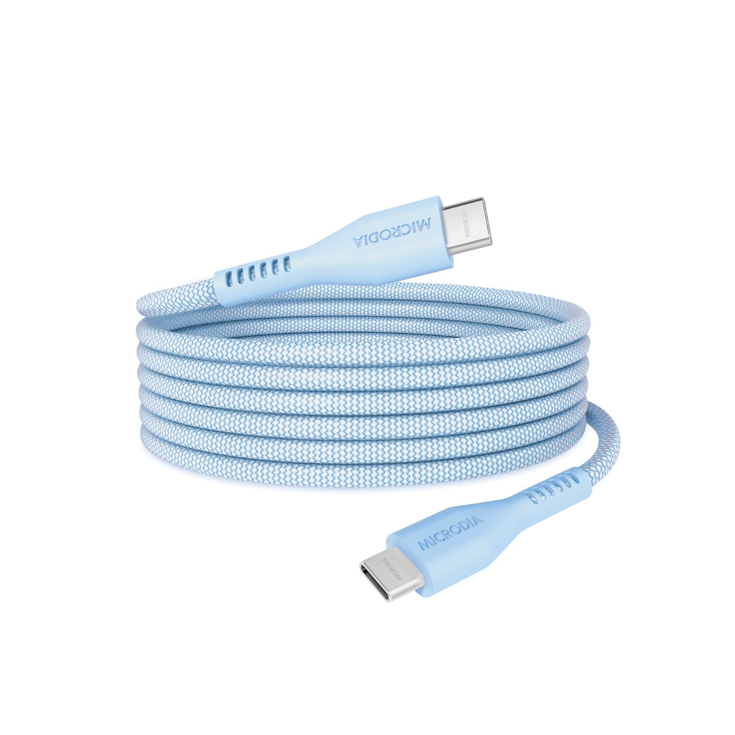 MICRODIA Znaptic™ Magnetic PD60W USB C to USB C Fast Charging Cable - Ultra High Speed Data Sync & Power Delivery for iPhone 15, MacBook, iPad Pro - Perfect for Home, Office & Travel Charging