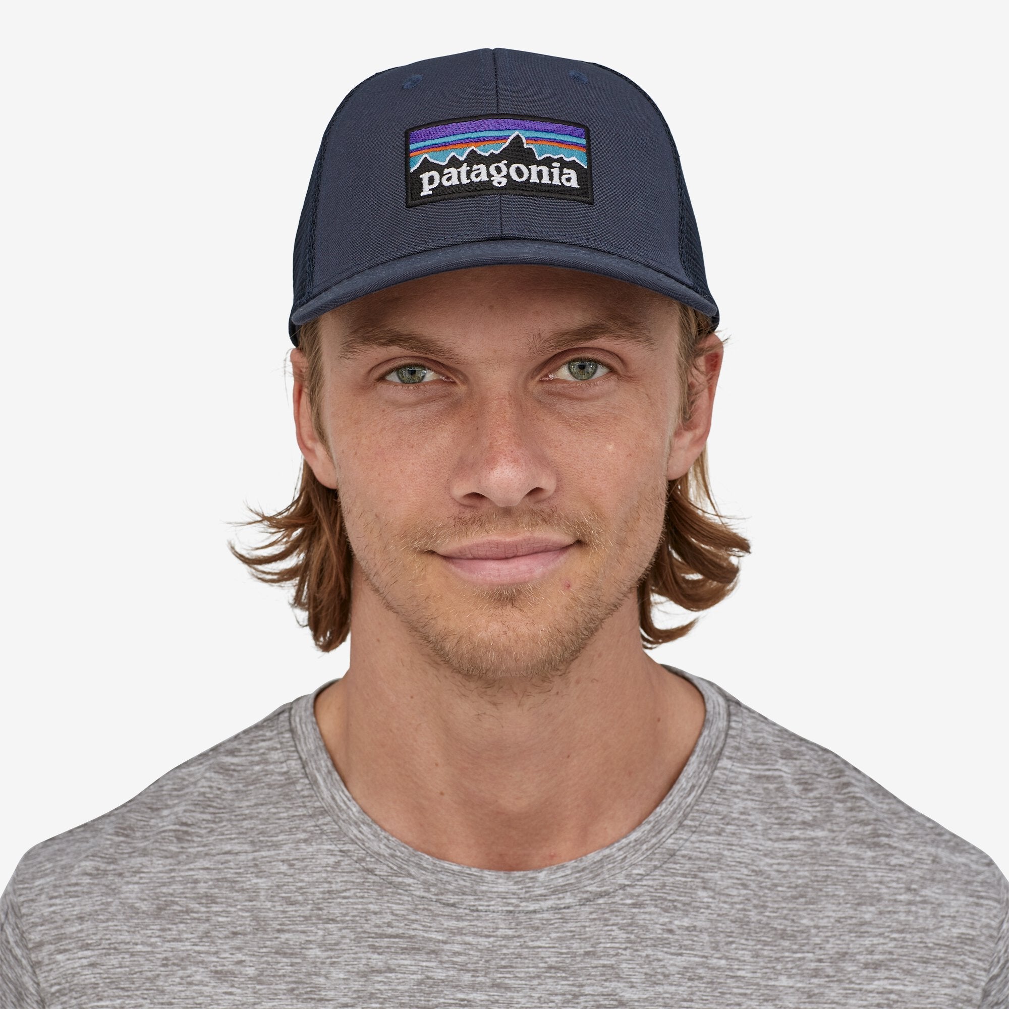 P 6 Logo Trucker Hat - Adjustable Mesh Back Baseball Cap for Men & Women - Perfect for Outdoor Activities, Sports, and Casual Wear