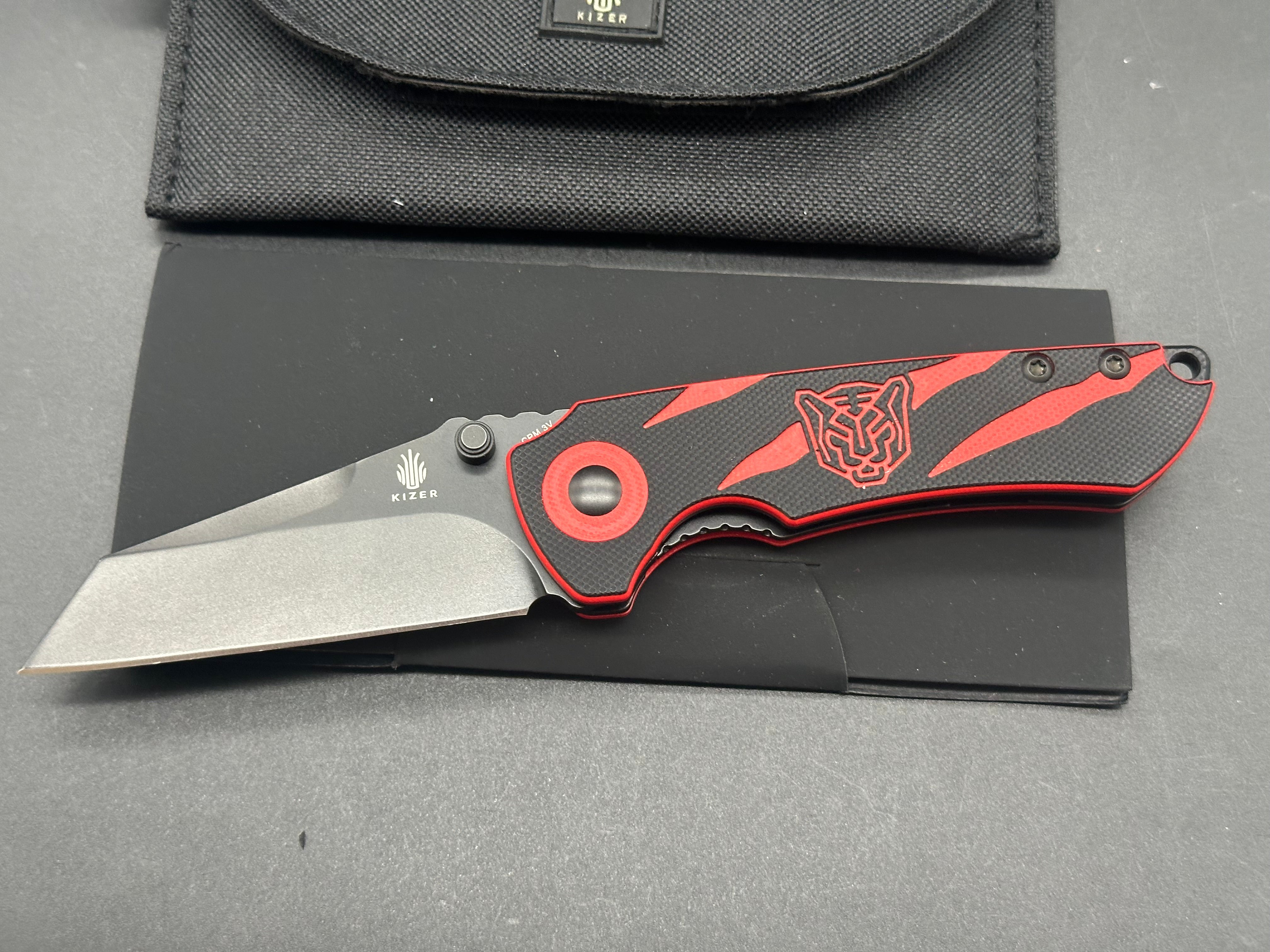 Kizer Friday Club Tiger Mini Critical Folding Knife - 2.99