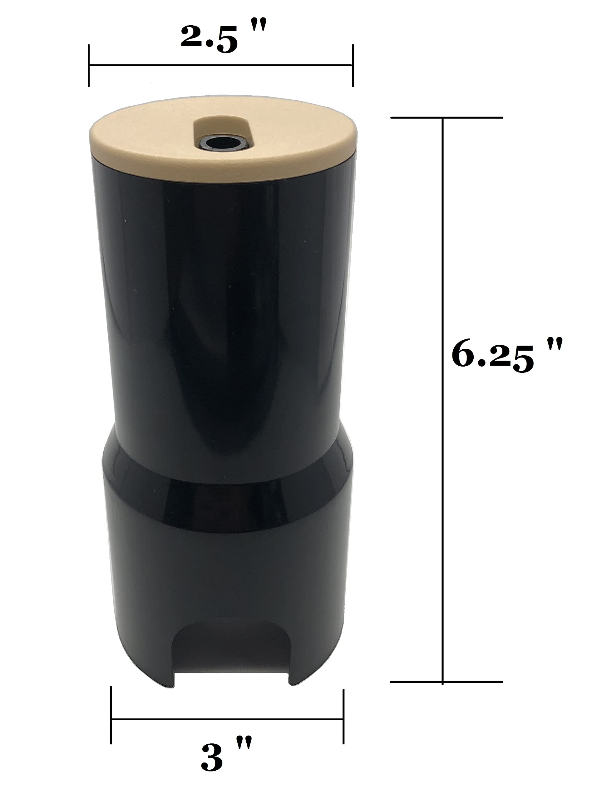 4 Pack Swimming Pool Spa Fountain Deck Jet Stream Sprayers - In-Ground Waterfall Feature with Tan Caps for Outdoor Patio & Backyard Landscaping | Perfect for Poolside Relaxation & Garden Decor