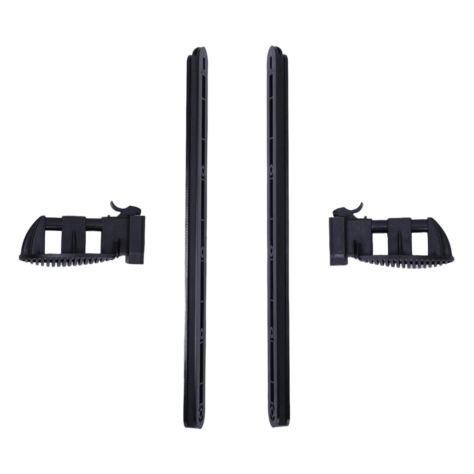 SM SunniMix 2 Kayak Foot Pegs - Adjustable Plastic Foot Braces & Pedals for Rowing, Fishing, Rafting - Portable Footrest for Water Sports & Kayaking Accessories (Perfect for Outdoor Adventures & Boat Control)